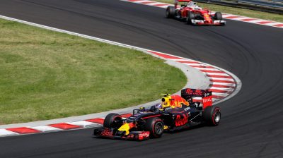 Verstappen Vettel Hungría Carrera