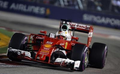 Vettel Singapur Clasificación